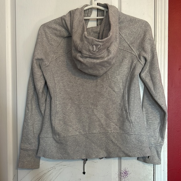 Grey Lululemon full zip scuba - Picture 3 of 5
